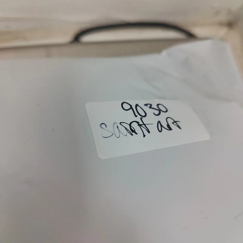 Saint Art Mateo Dress Womens Small Pumice Gray‎ Plunge Satin Ruffle Trim NWT - Picture 8 of 8